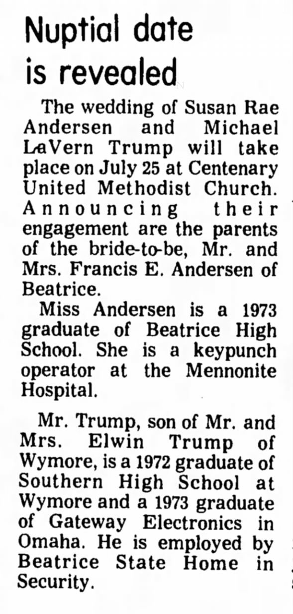Clipping from Beatrice Daily Sun